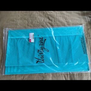 NWT Thirty One 31 Stand Tall Insert-Turquoise Cross Pop-For Large Utility Tote NWT Thirty One 31 Stand Tall Insert-Turquoise Cross Pop-For Large Utility Tote
